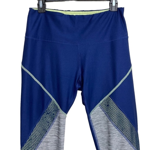 RBX Live Life Active Workout Leggings Size Medium Blue Gray - Picture 3 of 8